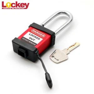 Màu an toàn Padlock Đen Cover