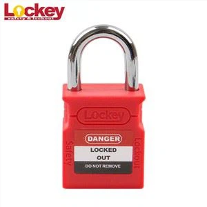 An toàn 25mm Thép ngắn cùm lockout tagout padlock